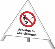 Sicherheitszeichen: Keine offfene Flamme; Feuer, offene Zndquelle und Rauchen verboten
