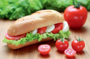 Baguette Tomate/Mozzarella