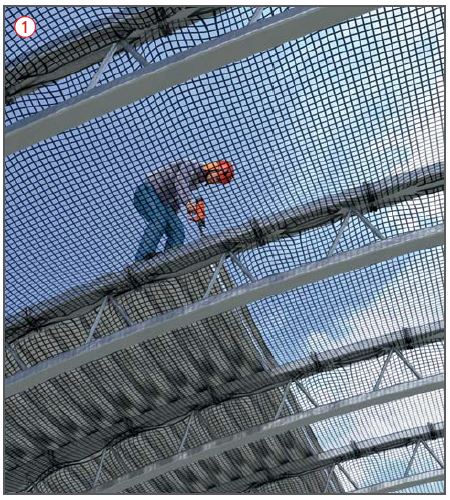 Dachdeckung mit Profilblechen