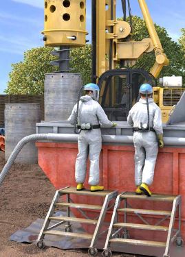 Abb. 18 Persnliche Schutzausrstungen bei Arbeiten in kontaminierten Bereichen