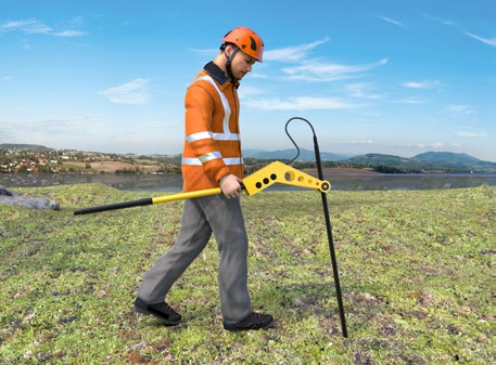 Abb. 24 Kampfmittelsondierarbeiten