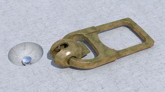 Abb. 57 Detail Kugelkopfanker