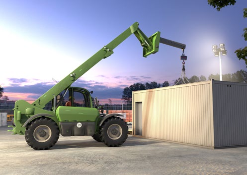 Abb. 61 Sichteinschrnkung beim Versetzen groformatiger Lasten