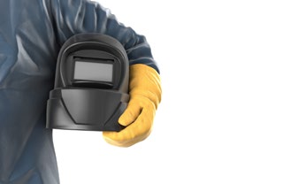 Abb. 65 Selbstabdunkelnder Schweier-Schutzschirm