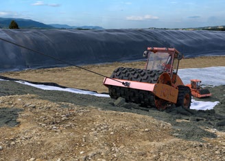 Abb. 78 Einsatz auf Bschungen