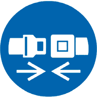 Abb. 81 Sicherheitsgurt benutzten