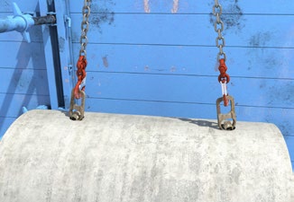 Abb. 87 Formschlssig wirkende Lastaufnahmemittel (Kugelkopfanker)