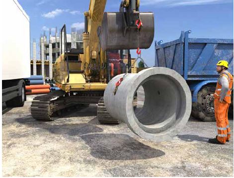 Abb. 88 Transport einer formschlssig angeschlagenen Last