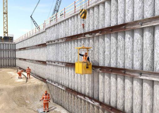 Abb. 90 Hochziehbares Personenaufnahmemittel (PAM)