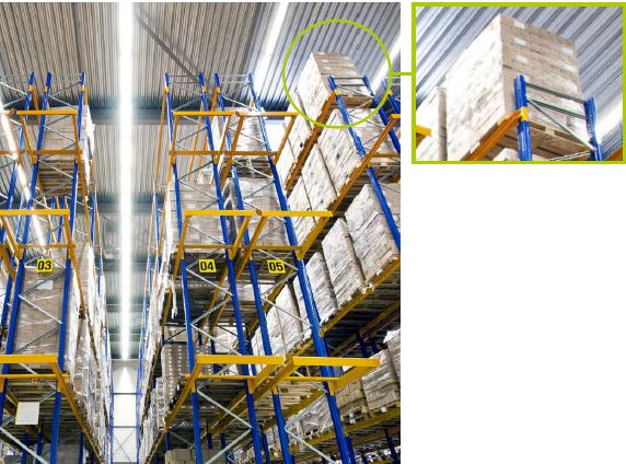 Abb. 110 Seitliche Sicherung gegen Herabfallen