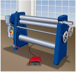 Abb. 30a Walzenbiegemaschine