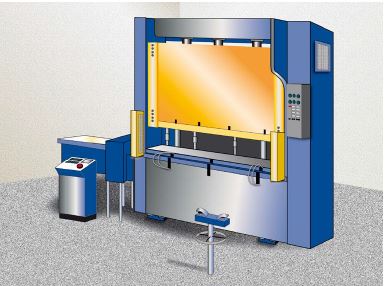 Abb. 41 Hydraulische Presse