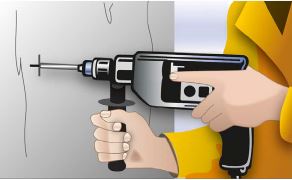 Abb. 46 Handbohrmaschine