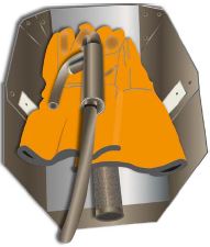 Abb. 58 Isolierte Ablage des Stabelektrodenhalters