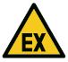 Abb. 74 Warnung vor explosionsfhiger Atmosphre