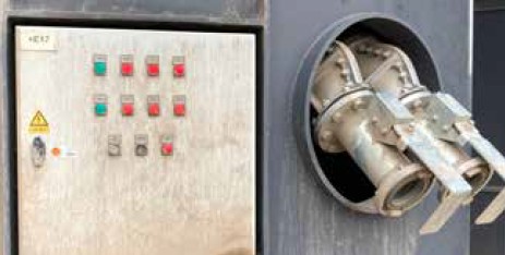 Abb. 13 Abschaltventil am Einblasstutzen fr Fller