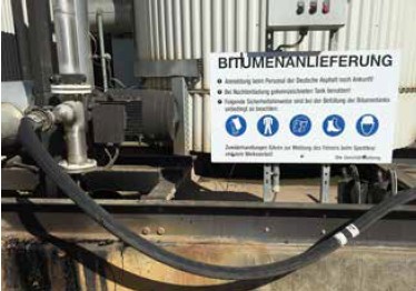 Abb. 16 Hinweistafel PSA