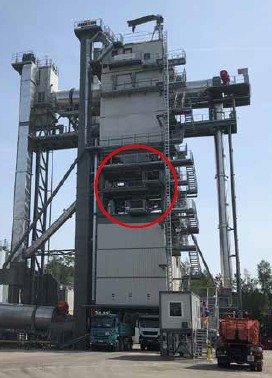 Abb. 50 Tragfhige Podeste fr das Absetzen von Sackware