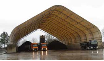 Abb. 60 berdachte Materialhalde