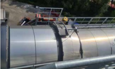 Abb. 76 Zugang zu Wartungsplatz, erhhtes Gelnder