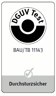 Abb. 20 Prüfzeichen für geprüfte Lichtkuppeln oder Lichtbänder