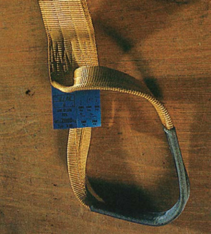 Hebeband mit Kennzeichnung