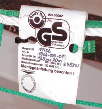 Kennzeichnung mit Prüfnachweis