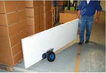 Abb. 27 Plattenklemmwagen