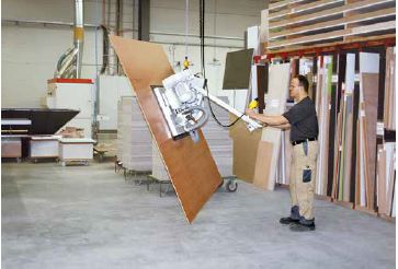 Abb. 46 Vakuum-Hebegert fr das Plattenhandling