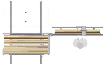 Abb. 55 Verfahrbares Lagergestell