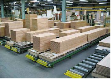 Abb. 70 Beispiel fr Ablaufsicherungen an Rollenbahnen