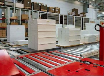 Abb. 82 Automatisches Plattenlager