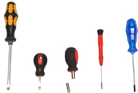 Abb. 23 gebruchliche Schraubendreher