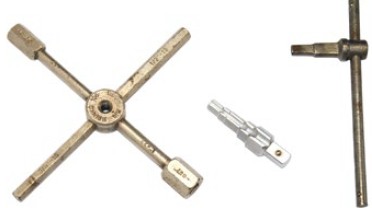 Abb. 30 Spezialschlssel aus dem Heizungs-Sanitts-Gewerk