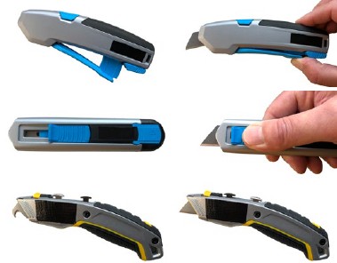 Abb. 9 Cuttermessertypen