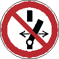 ISO 7010-P031 Schalten verboten