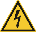 ISO 7010-W012 Warnung vor elektrischer Spannung