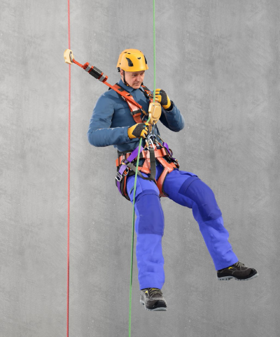 Abb. 4  Beispiel eines geeigneten Auffanggurtes