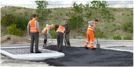 Abb. 29 Reduzierte Schutzwirkung bei Nichttragen von Warnkleidung und unvollstndiger Warnkleidung