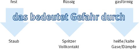 In welcher Form liegen die Gefahrstoffe/biologischen Arbeitsstoffe vor?