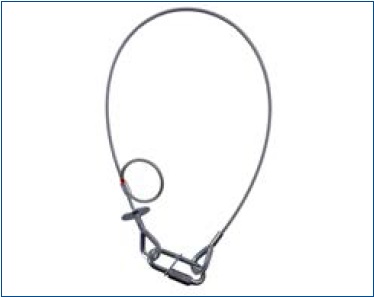 Abb. 40 Sicherungsseil mit Dmpfungselement