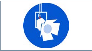 Abb. 41 Befestigungspunkt fr das Sicherungselement