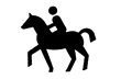 Abbildung: Sinnbild Reiter